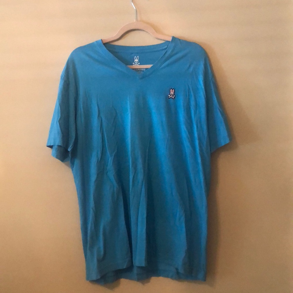 Psycho Bunny Blue Shirt